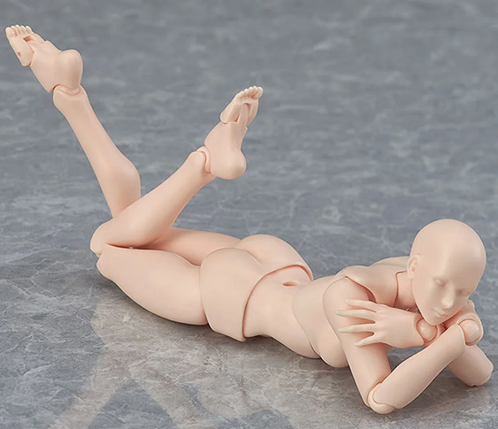 14 см Figma BODY KUN / CHAN серый оранжевый желтый ПВХ фигурка модель игрушки|Игровые
