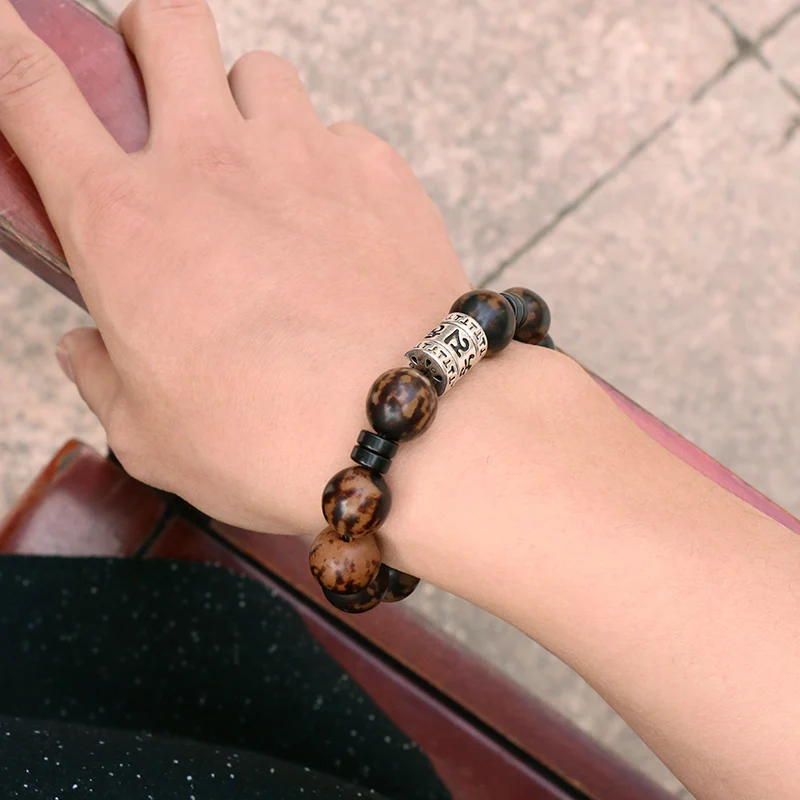 12mm-Tiger-Spot-Bodhi-Seeds-With-Six-True-Words-Mantra-Totem-Charm-For-Man-Tibetan-Buddhism-Natrual-Wood-Bracelet-Reikinn-BSL009(8)