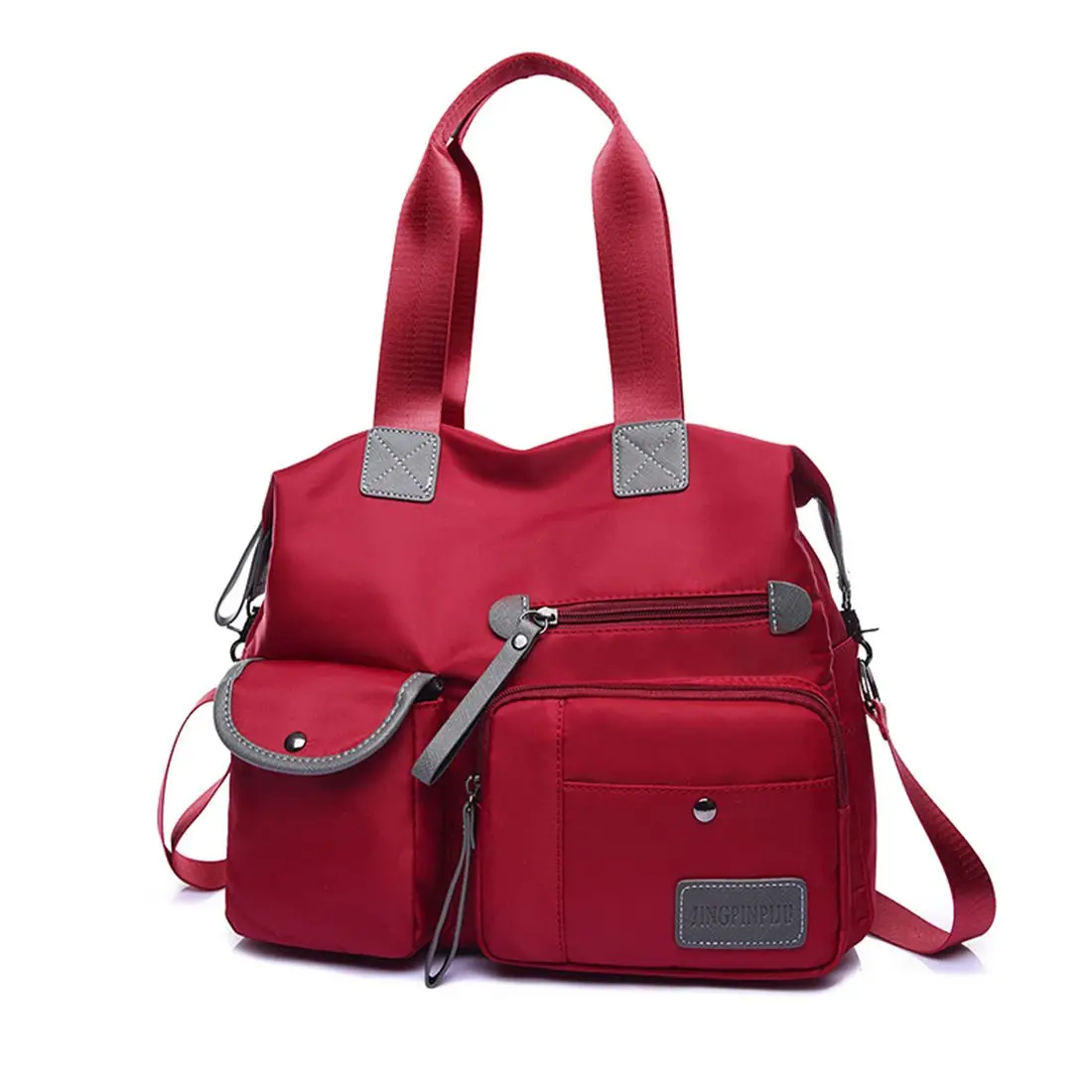 DCOS New Ladies Fashion Waterproof Oxford Tote Bag Casual Nylon Shoulder Bag Mummy Bag Large Capacity Canvas Bag DCOS New Ladies Fashion Waterproof Oxford Tote Bag Casual Nylon Shoulder Bag Mummy Bag Large Capacity Canvas Bag