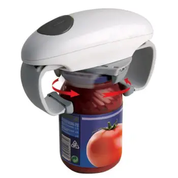 

Household Practical Automatic Electric Durable Portable Mini Binaural Bottle Opener Can Opener New