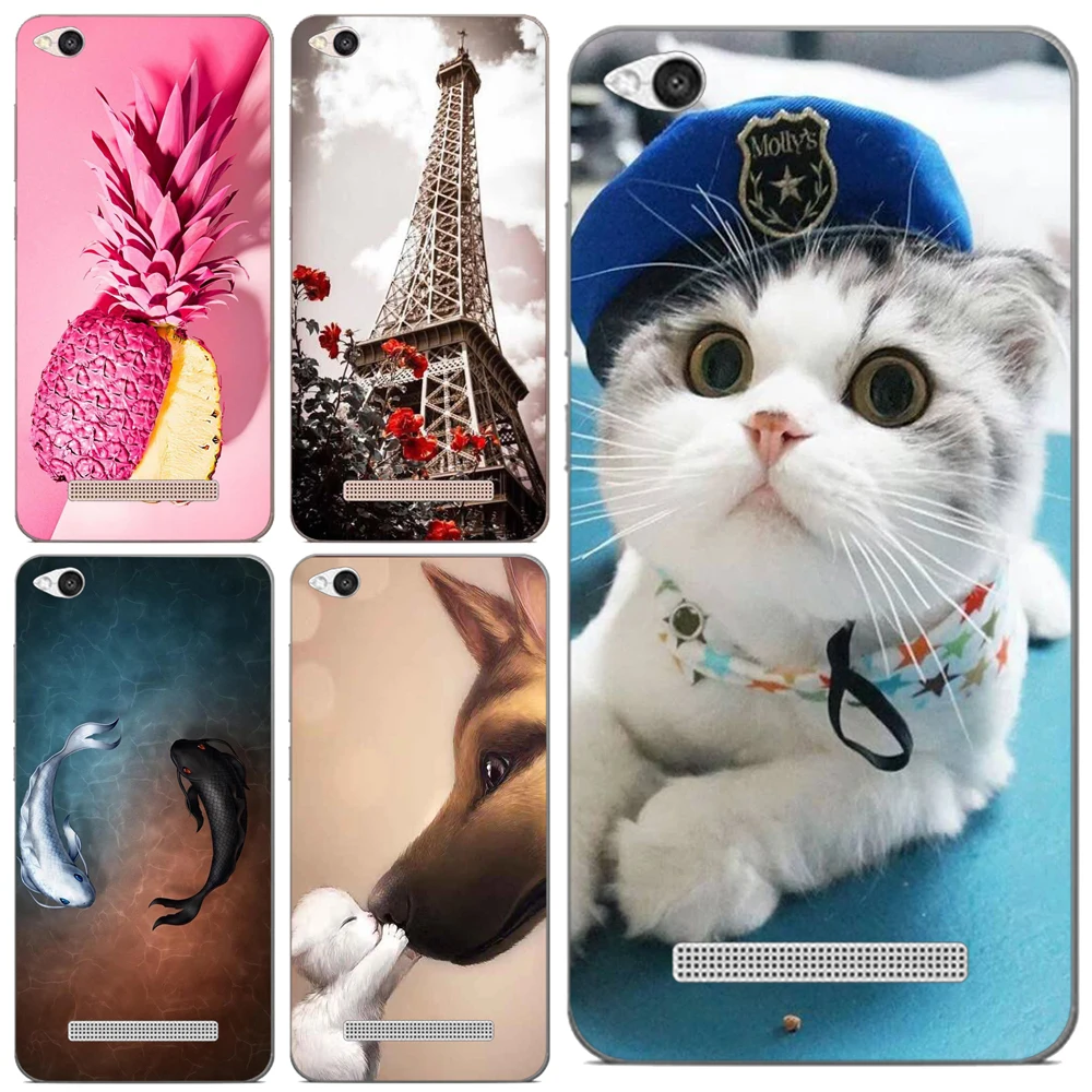 For Xiaomi Redmi 4A Case Back Covers Cover TPU Funda Capa Etui Phone Silicone |