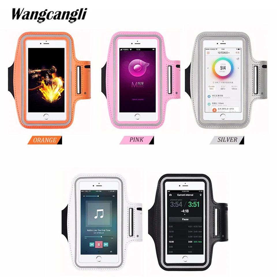 

mobile motion phone armband cover for running arm band holder of the phone for xiaomi redmi 6a case 5.5 inch hand bag for phoneI