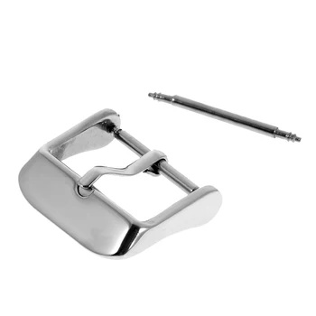 

Watch Replacement Polished Stainless Steel Buckle Pin Fits 18mm Band End
