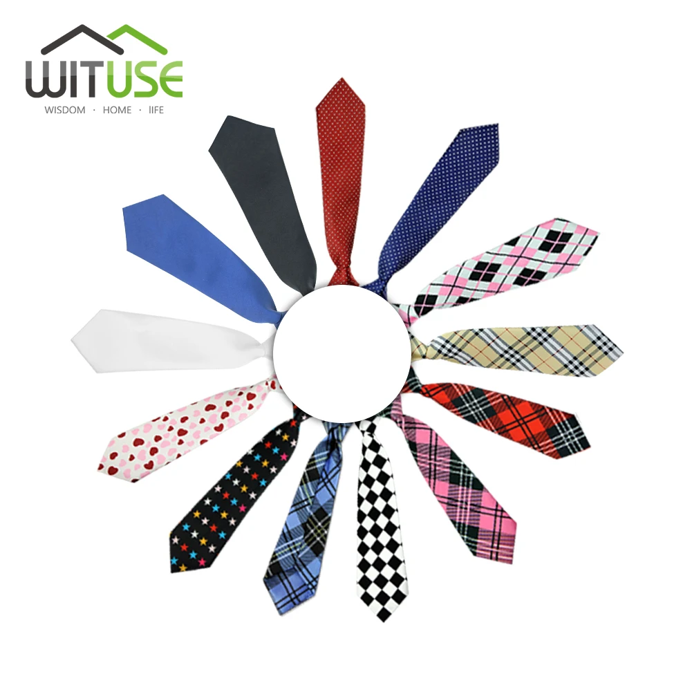 10 видов стилей детский эластичный галстук для школы, для мальчиков и девочек, галстук для свадьбы, галстук в полоску, галстук в клетку с принтом для школьников