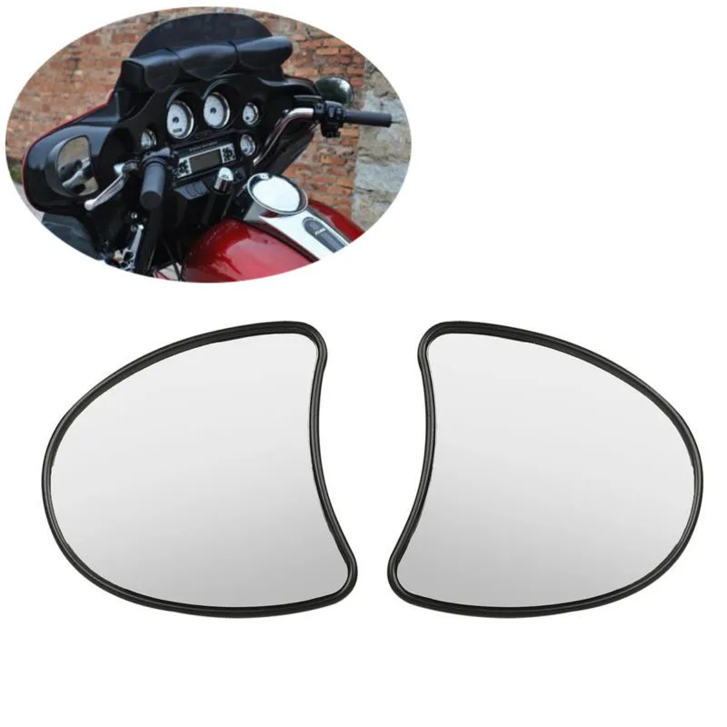 

Motorcycle Black Inner Fairing Mount Mirrors For Harley Touring Electra Glide Street Glide FLHX FLHTC FLHTCUTG FLHT 1996-2013 12