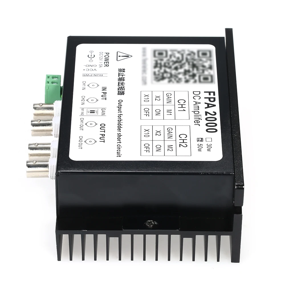 

Signal Booster Dual-channel Power Amplifier 12V Single Power Supply For Any Waveform Function Signal Generator Amplify 2 Signals