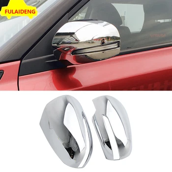 

2pcs For Suzuki Vitara 2015-2017 Rearview Mirror ABS Chrome Side Wing Mirror Cover trim car styling accessories