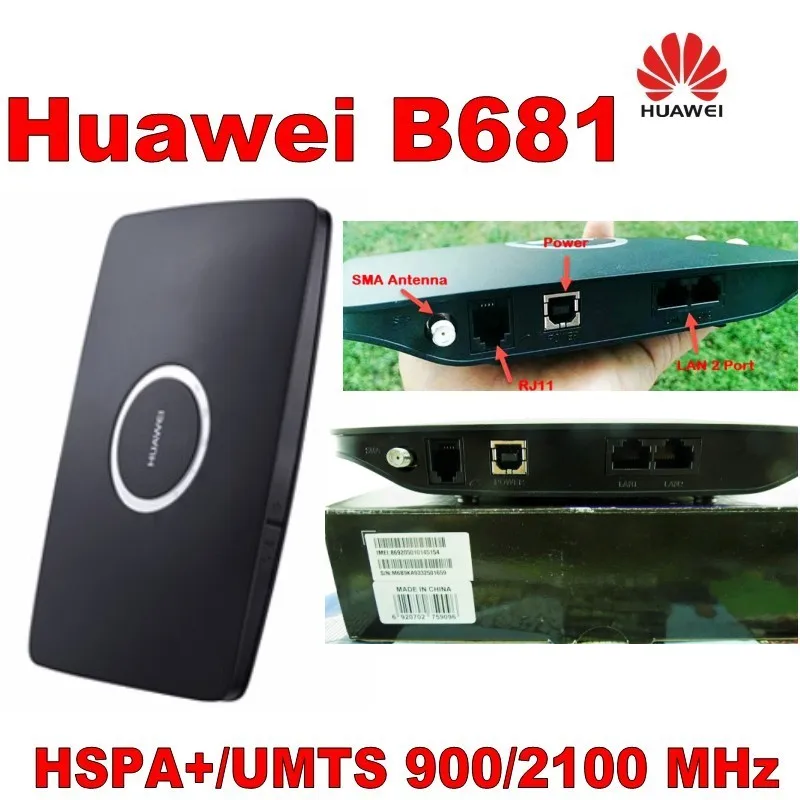 Unlocked Huawei B681 3G UMTS HSPA+ WCDMA 28.8Mbps Wireless Router WPS Home Gateway SIM Card Slot Wifi Mobile Broadband Hotspot Unlocked Huawei B681 3G UMTS HSPA+ WCDMA 28.8Mbps Wireless Router WPS Home Gateway SIM Card Slot Wifi Mobile Broadband Hotspot