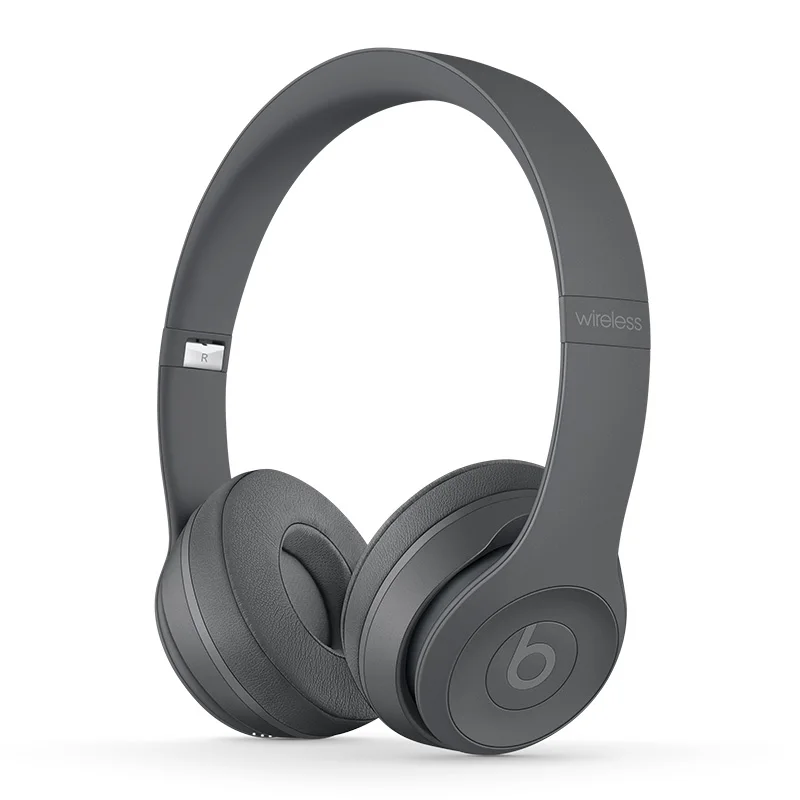 Beats Solo3 Bluetooth наушники глубокий бас активный шумоподавление беспроводные Накладные наушники с микрофоном - Цвет: deep gray