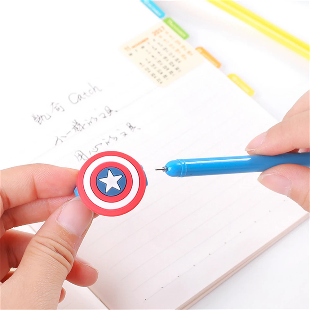 TOMTOSH 0,38 мм серия Hero Alliance гелевая ручка/ручка Супермена/Шариковая ручка/принадлежности для студентов