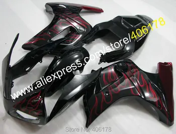 

Red Flame SV 650 03-13 Fairings For SV650 SV650S 2003-2013 ABS Road Aftermarket Motorcycle Fairings Kit