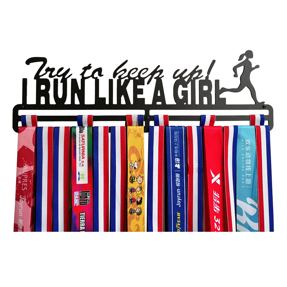 Sport medal holder, Metal medal hanger hold 30+medals, Medal display