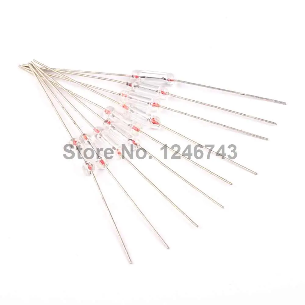 

100PCS 3*10mm 4A Axial Fast Glass Fuse with Lead Wire 3*10 4A New and Original