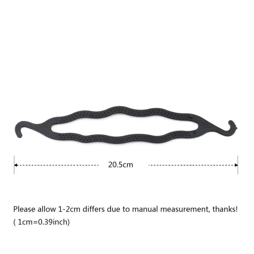 Высокое качество 1 шт. Модные женские Волшебные волосы стильная клипса палочка булочка инструмент для плетения косичек черные аксессуары для волос