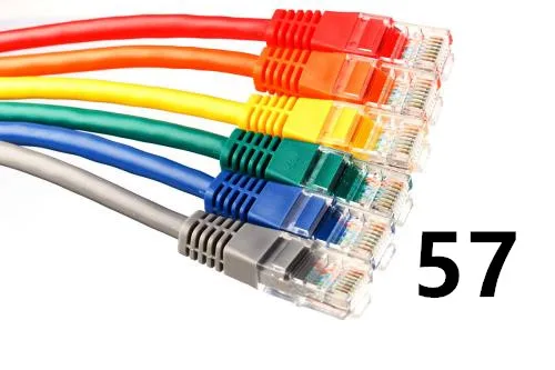 

2019 Ethernet Cable High Speed RJ45 Network LAN Cable Router Computer Cable for Computer Router 57