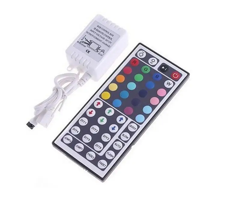 44key RGB DIY led controller 12v LED strip Box Receiver IR Remote