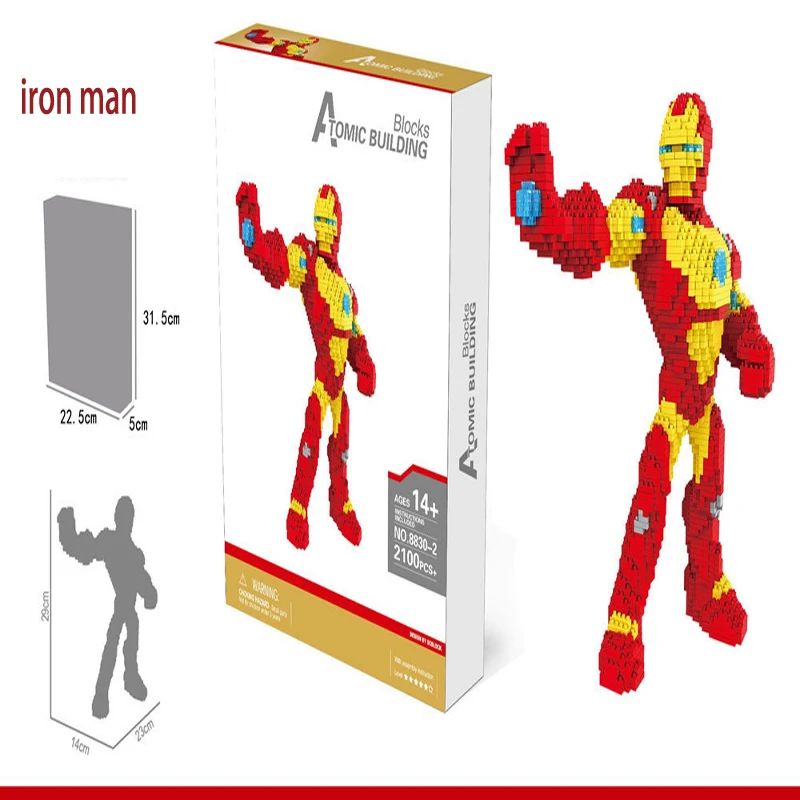 atomic building blocks spiderman