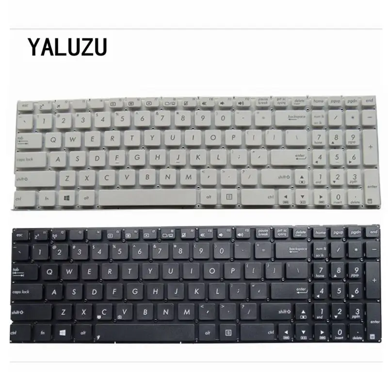 Клавиатура для ноутбука ASUS X553 X553M X553MA K553M K553MA F553M F553MA черная/белая | Компьютеры и