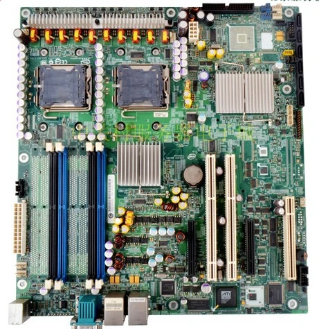 

Original INTEL S5000VSA 771 pin dual server motherboard 4 memory slot