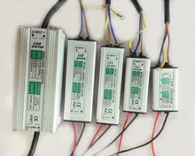 O motorista impermeável exterior do projetor do diodo emissor de luz 10 w 20 w 30 w 50 w 100 w dc 30 v-36 v conduziu o transformador de iluminação do adaptador da fonte de alimentação ip65
