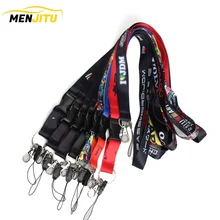 ГОРЯЧИЙ ремешок JDM для ключей, нейлоновый ремешок для шеи, цепочка для телефона и ключей, быстросъемный ремешок на шею, цепочка для телефона и ключей, ремешок