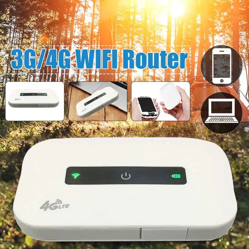 

Portable Wifi 3G/4G Router LTE Wireless Mobile Wifi LTE/HSPA+/3G/EDGE/GPRS Networks