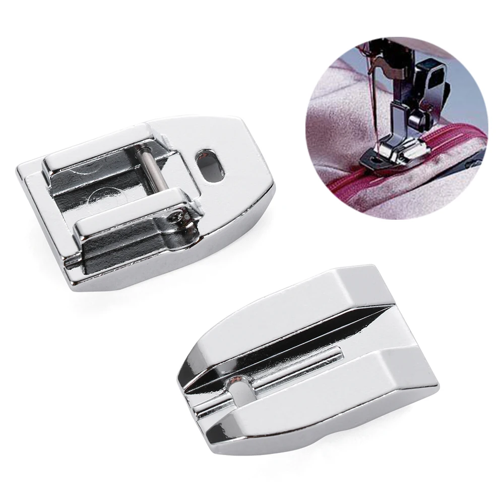 

Household Sewing Machine Parts Presser Foot Invisible Zipper Foot Low Shank Leather Roller Presser Foot Sew Machine Accessories