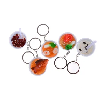 

5PCS 1:6 Scale Dollhouse Miniature Chinese Play Food Toy Doll Food Miniatura Kitchen Accessories Dia 4cm Color Randomly Sent