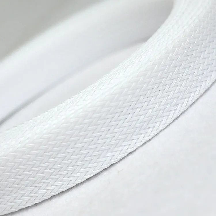 40 мм Плетеный расширяемый рукав ПЭТ плотный провод обёрточная бумага высокая плотность изолированный кабель жгут линия Защитная крышка оболочка одного цвета - Цвет: Grey