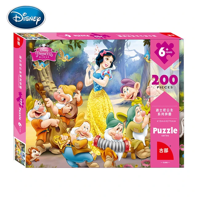 Puzzle de Princesse Disney en Bois pour Enfant de 4 à 7 ans, Jouet,  Blanche-Neige, La Reine des Neiges, 60 Pièces - AliExpress