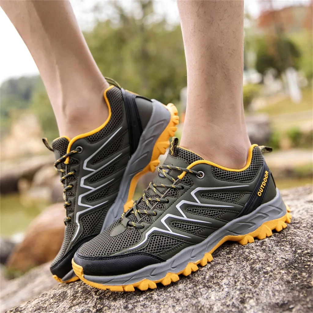 

Men's walking Shoes Lightweight Casual Sneakers men shoes luxury brand canvas Walking Footwear Breathable Mesh Sneakers 7#3.5