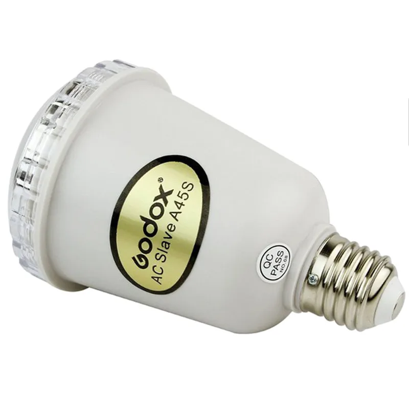 Godox A45S Studio E27 Screw AC Slave стробоскопическая вспышка для фото студий светильник 220V