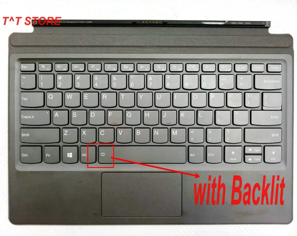 Новый оригинальный для lenovo MIIX 520 12ISK язык США клавиатура с или без клавиатуры