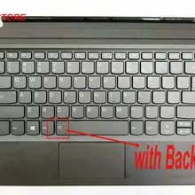 Новый оригинальный для lenovo MIIX 520 12ISK язык США клавиатура с или без