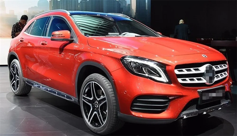 Для Mercedes-Benz GLA200 GLA220 GLA260 Автомобильные фары прозрачные линзы Авто оболочка Крышка