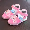 pink sandal girl