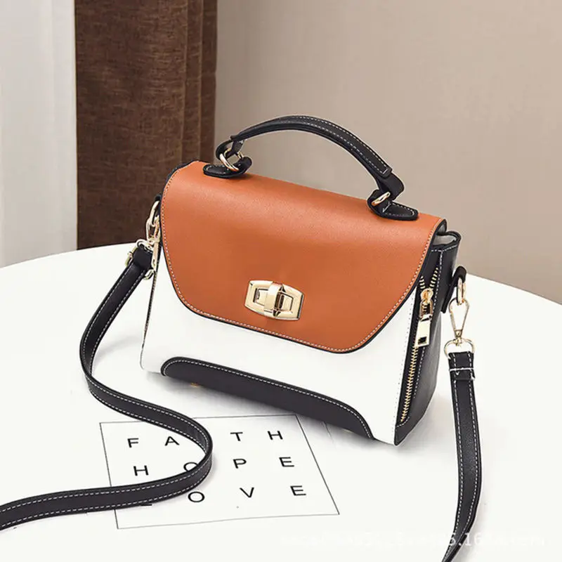 RanHuang женские модные кожаные сумки маленькие сумки через плечо милые сумки для девочек высокое качество сумки через плечо - Цвет: Brown