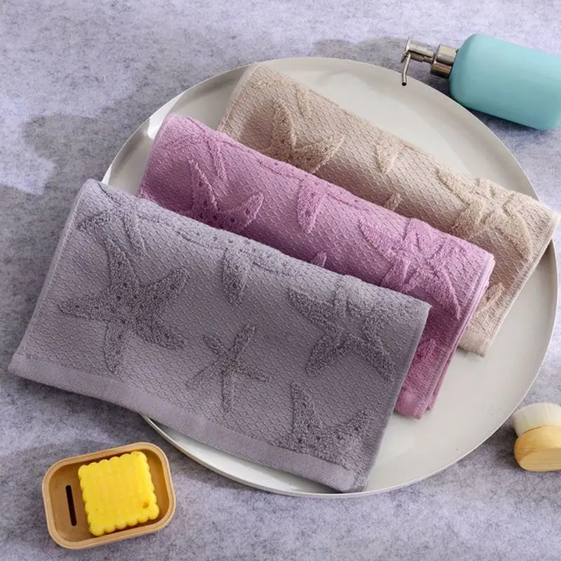 Reuse 2 Strips Of Double Gauze Towel Three dimensional Embossed