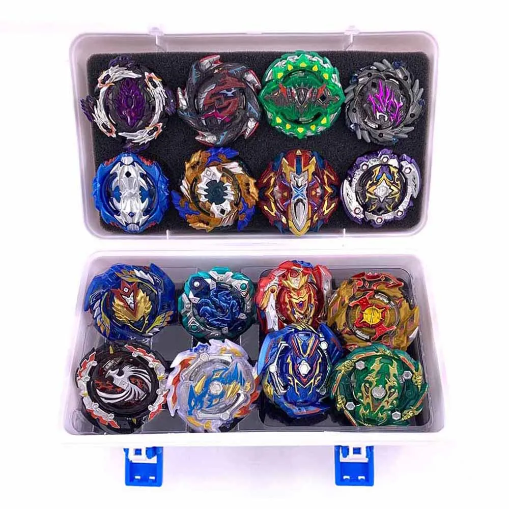 Beyblade Burst игрушка Бей блейд металлический набор Funsion Bayblade коробка для хранения с
