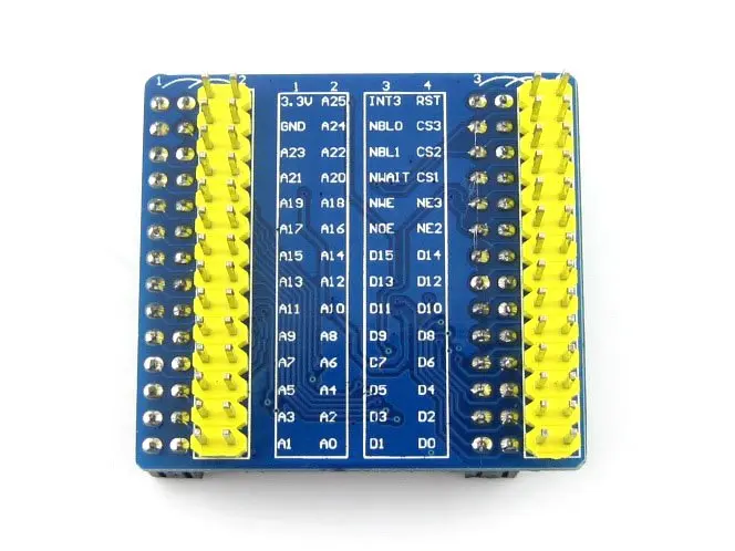 Плата SRAM IS62WV12816BLL фреза с 16 битным параллельным интерфейсом Дополнительная