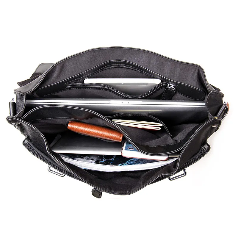 J.M.D натуральная кожа портфель сумка для бизнеса мужская сумочка кошелек 7100A