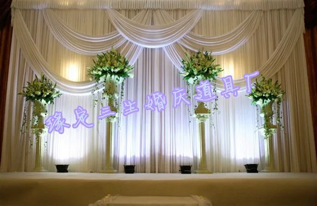 Лидер продаж элегантные свадебные фоны для оформления свадьбы украшения, свадебные аксессуары, свадебные занавески