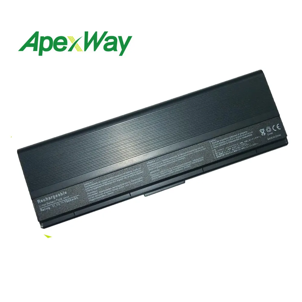 ApexWay 9 ячеек 11 1 В ноутбука Батарея для Asus A32-U6A33-U6 90-ND81B1000T 90-ND81B2000T 90-ND81B3000T N20 серии U6Vc