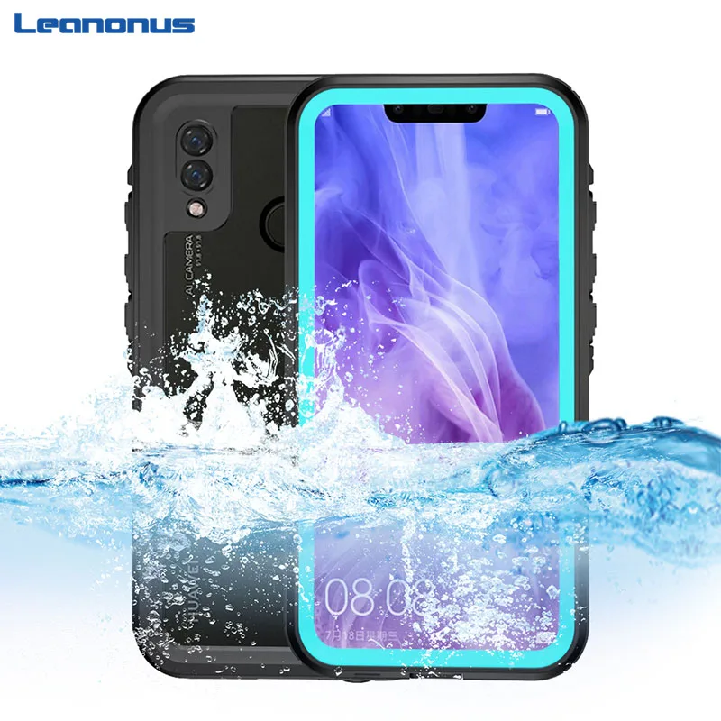 

360 Degree Full Sealed Waterproof Case on P20 Lite Case for Huawei P20 Lite Case IP68 Waterproof Case Outdoor Protective Case