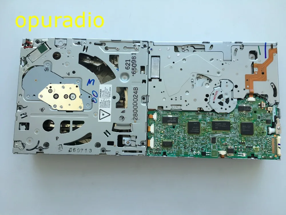 Original new 6 Disc cd changer mechanism for XC60 XC90 HU-850 V50 C30 6CD16W Subru Forest Chrysler Honda Dodge CD player | Электроника