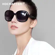 Поляризационные солнцезащитные очки для женщин, винтажные брендовые дизайнерские женские солнцезащитные очки, ретро очки большого размера, высокое качество, oculos feminino