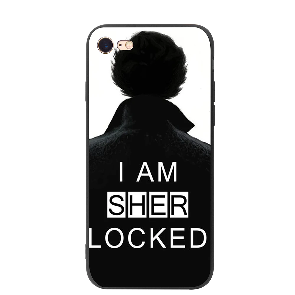 YIMAOC Sherlock Moriartee 221B Мягкий силиконовый чехол для iPhone 11 Pro XS Max XR X 8 7 6 6S Plus 5 5S se - Цвет: 6