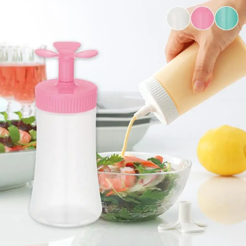 1 PCS New Salad Dressing Salad Bottle Of Tomato Sauce Sushi Squeezing Dressing Squeeze Bottle