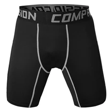 Men’s Sports Gym Compression Wear Under Base Layer Shorts Pants Athletic Tights