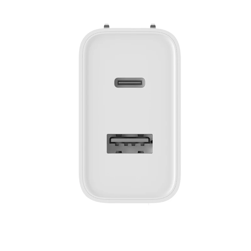 Оригинальное зарядное устройство USB Xiaomi 1A1C 30 Вт(макс.) смарт-выход PD 2,0 QC 3,0 Быстрая зарядка type-C 5 В = 3A 9 В = 3A 15 В = 2A 12 В = 2,25 а type-A